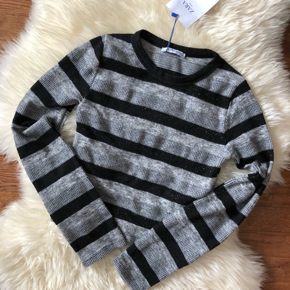 Zara soft touch crop top